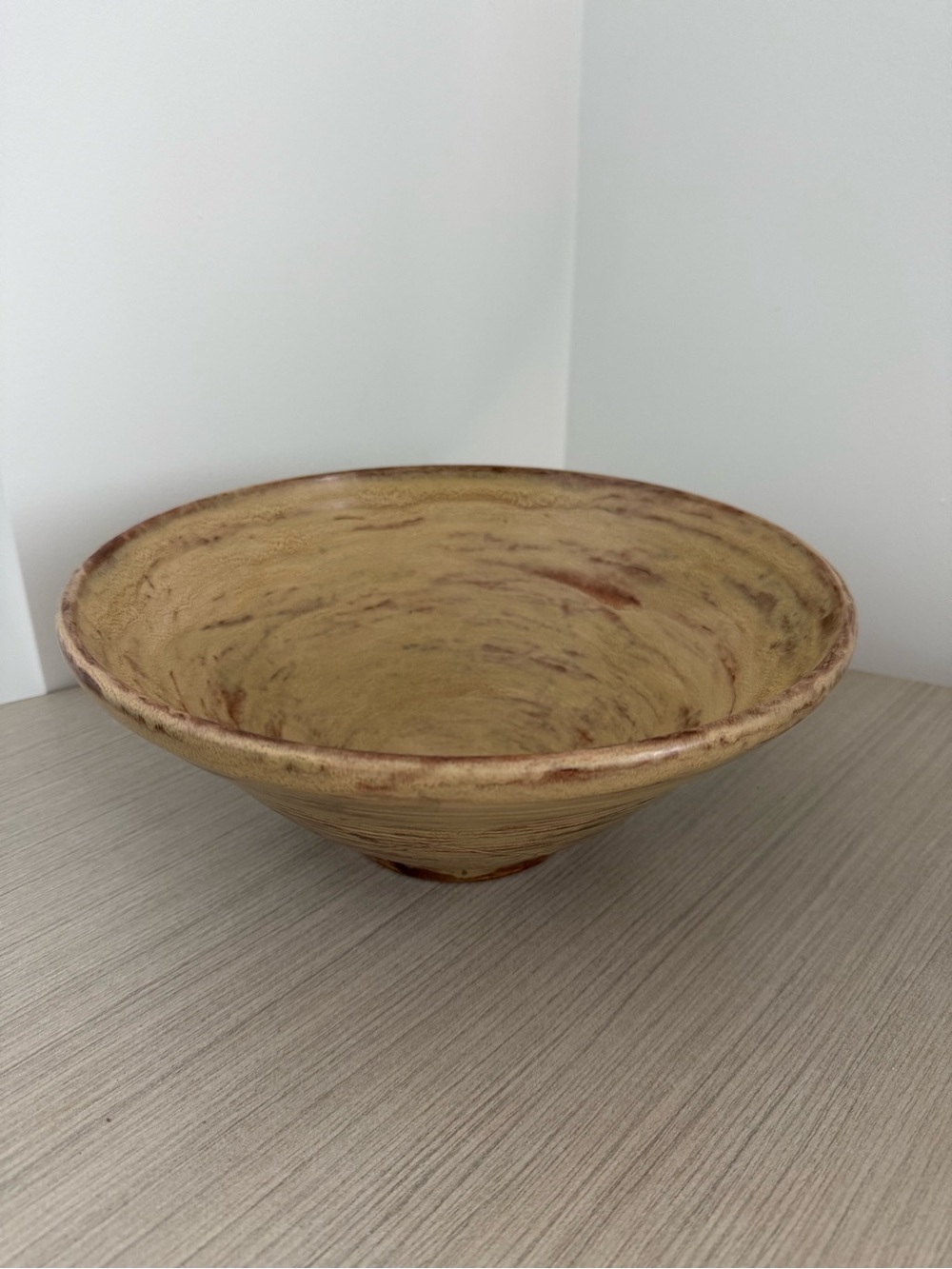 Vintage 1963 Carlie Tart Ceramic Bowl